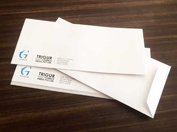 Standard letterhead at Delhi Printer