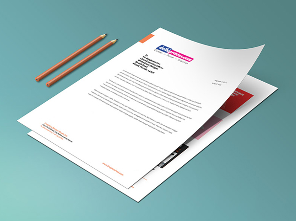 Premium letterhead at Delhi Printer