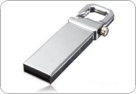 Metal hook pen drive